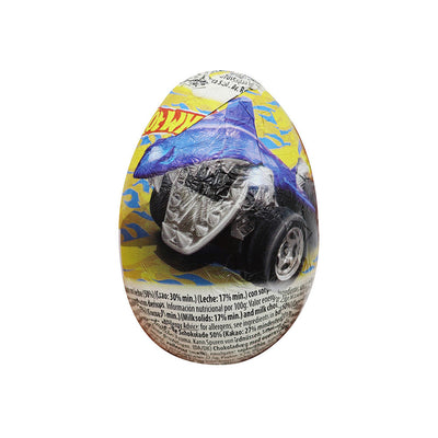 Hot Wheels Surprise Eggs Chocolate 20g x 4Pack Assorted