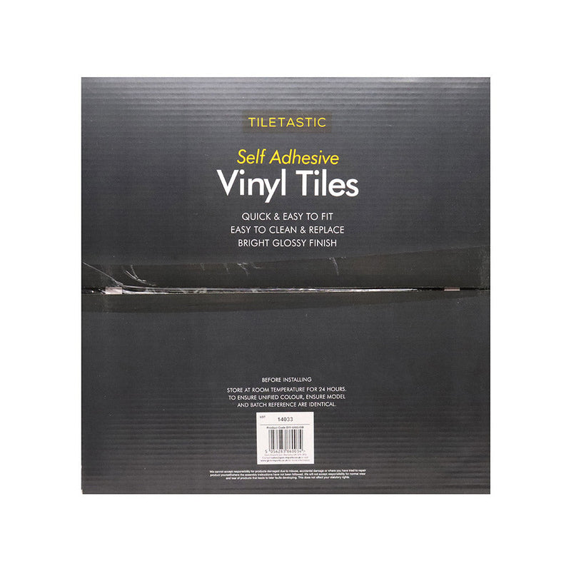 Dark Marble Self Adhesive Vinyl Floor Tiles 5Pack