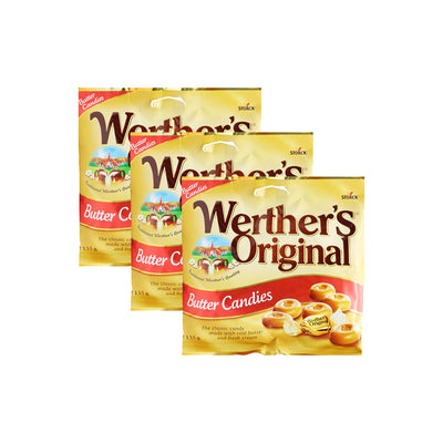 Werther's Original Butter Candies 135g x 3Pack