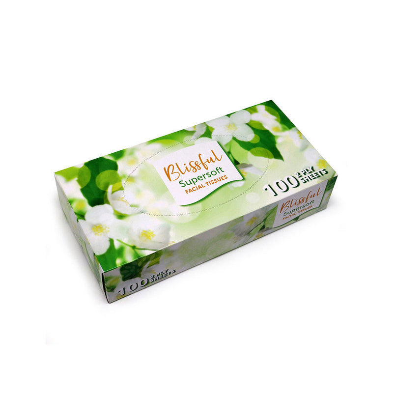 Blissful Supersoft Facial Tissues 2Ply 100S