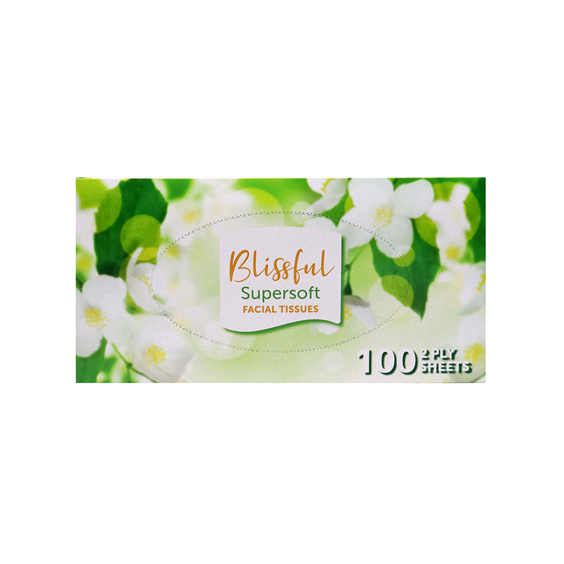 Blissful Supersoft Facial Tissues 2Ply 100S