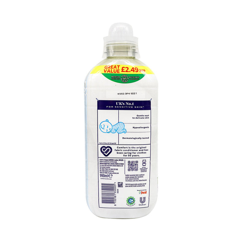 Comfort Pure Fabric Conditioner 33 Washes 990ML