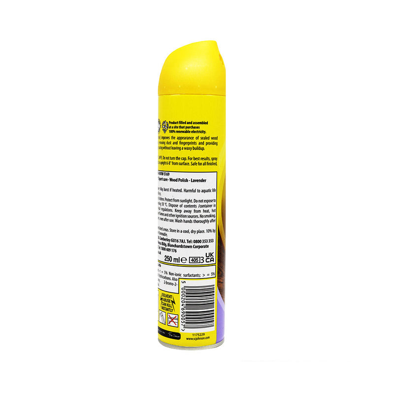 Pledge 5 In 1 Wood Furniture Polish Lavender 250ML