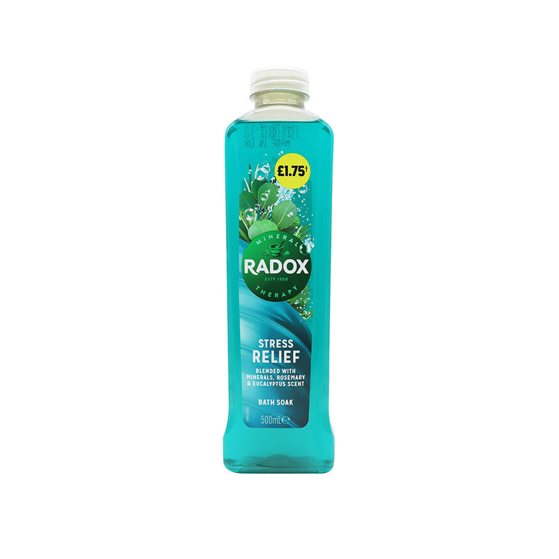 Radox Stress Relief Bath Soak Rosemary & Eucalyptus 500ML