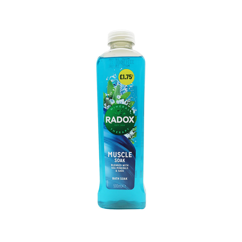 Radox Muscle Bath Soak Sea Minerals & Sage 500ML