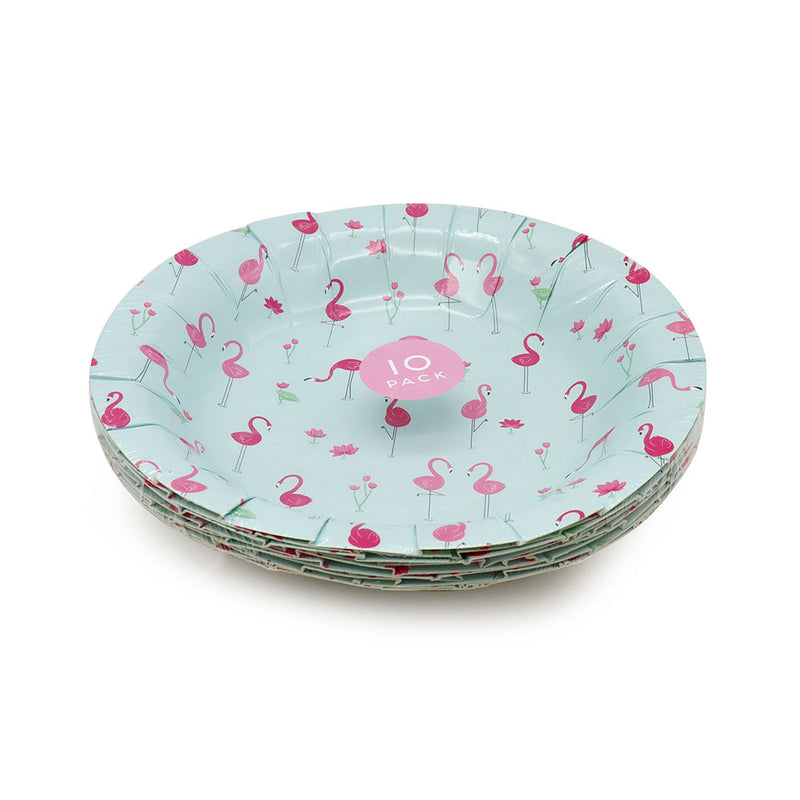 Summer Party Paper Bowls 17cm 10PK