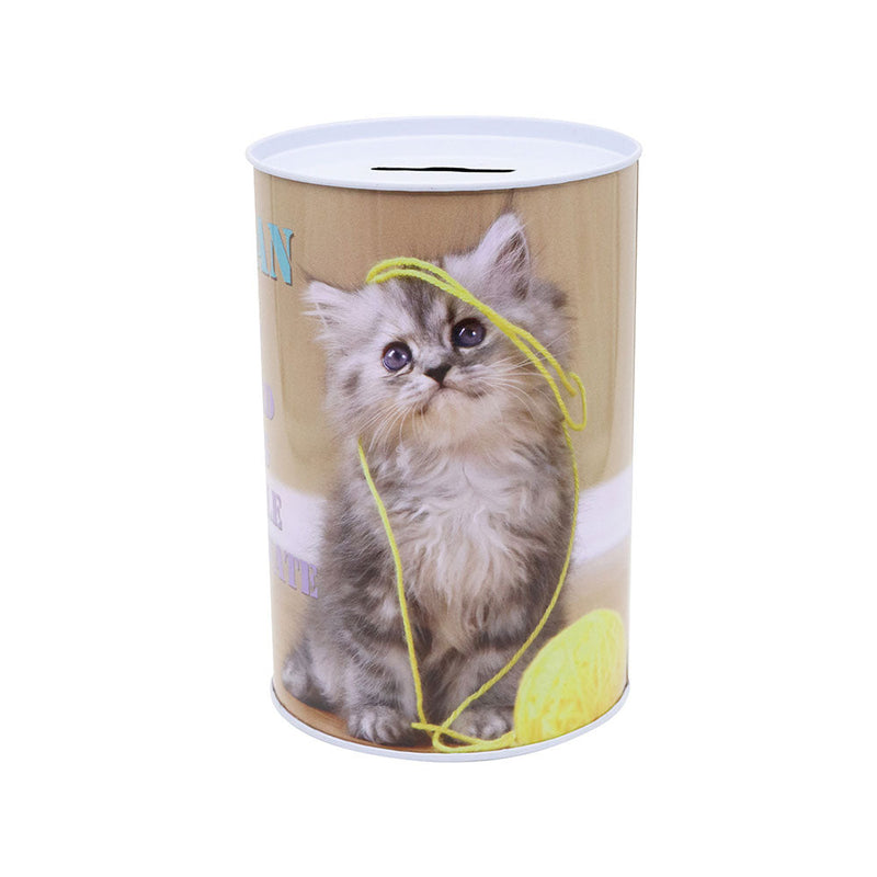 Cat Money Tin 100MM x 150MM