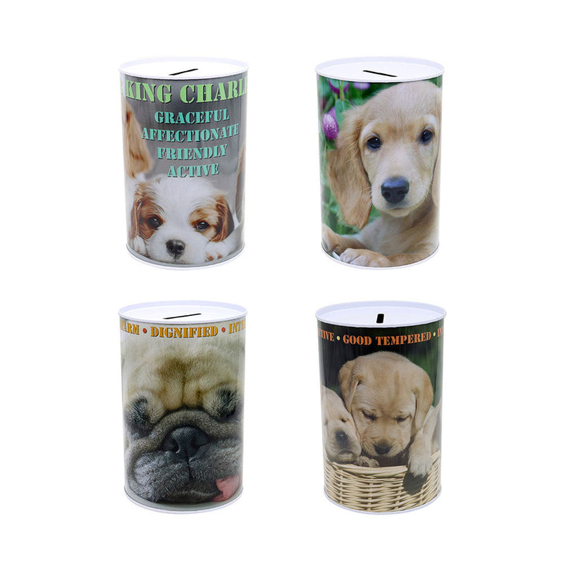 Dog Money Tin 100MM x 150MM