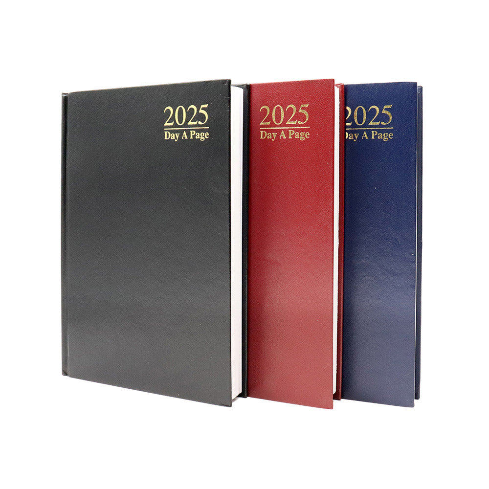 2025 A5 Day A Page Diary Notebook ¨C Daily Journal for Appointments ...