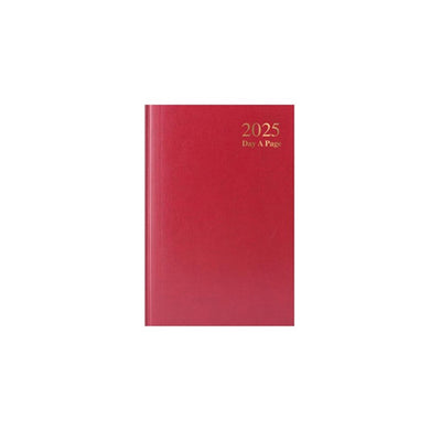 2025 A5 Day A Page Casebound Diary Notebook