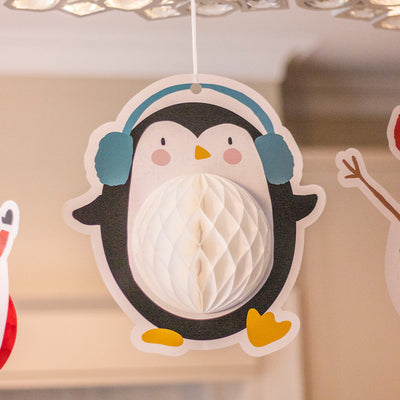 3 Hanging Character Decorations 35CM