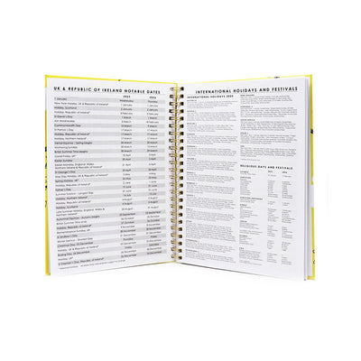 2025 A5 Spiral Week To View Hardcover Diary
