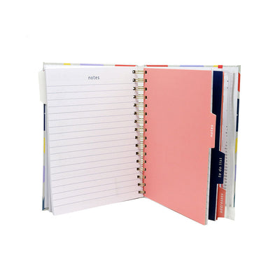2025 A5 Week To View Organiser Diary With Dividers