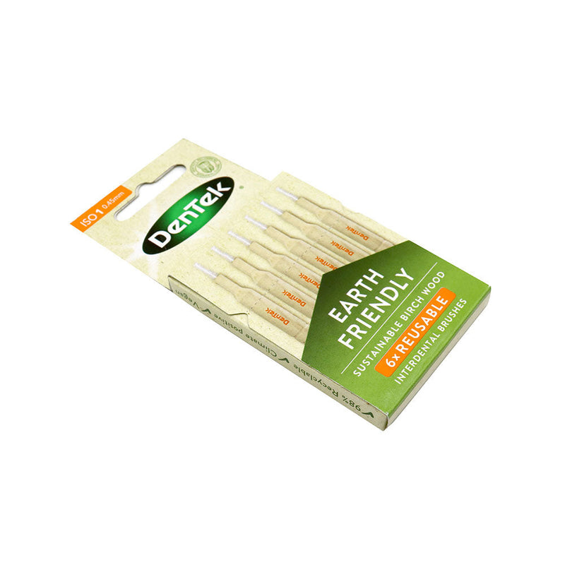 DenTek Earth Friendly Birch Wood Interdental Brush 0.45mm