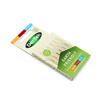 Dentek Earth Friendly Mixed Birch Wood Interdental Brushes