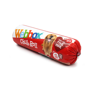 Webbox Prime Beef Chub Rolls Dog Food 720g