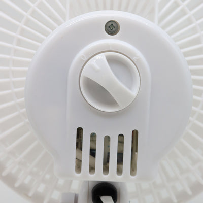 Status 6 Inch White Desk Fan 2 Speed Adjustable