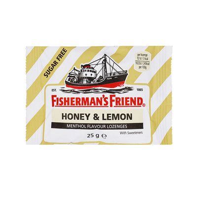 Fisherman's Friend Honey & Lemon Menthol Lozenges 25g