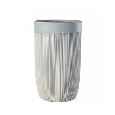 Textured Vase Flower Pot 12x12x20CM