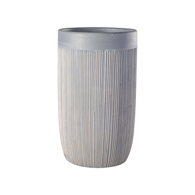 Textured Vase Flower Pot 12x12x20CM