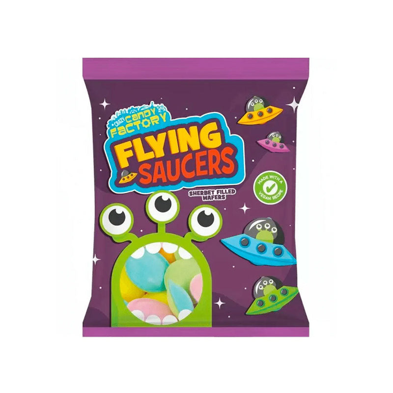 Crazy Candy Factory Flying Saucers Sweets Bag