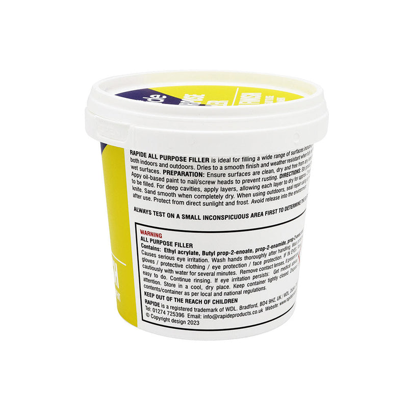 Smooth Finish All Purpose Mixed Filler Tub 470ML