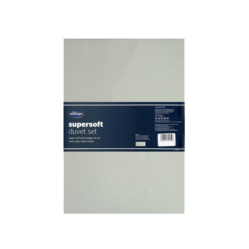 Silentnight Supersoft Duvetset King Size Sage