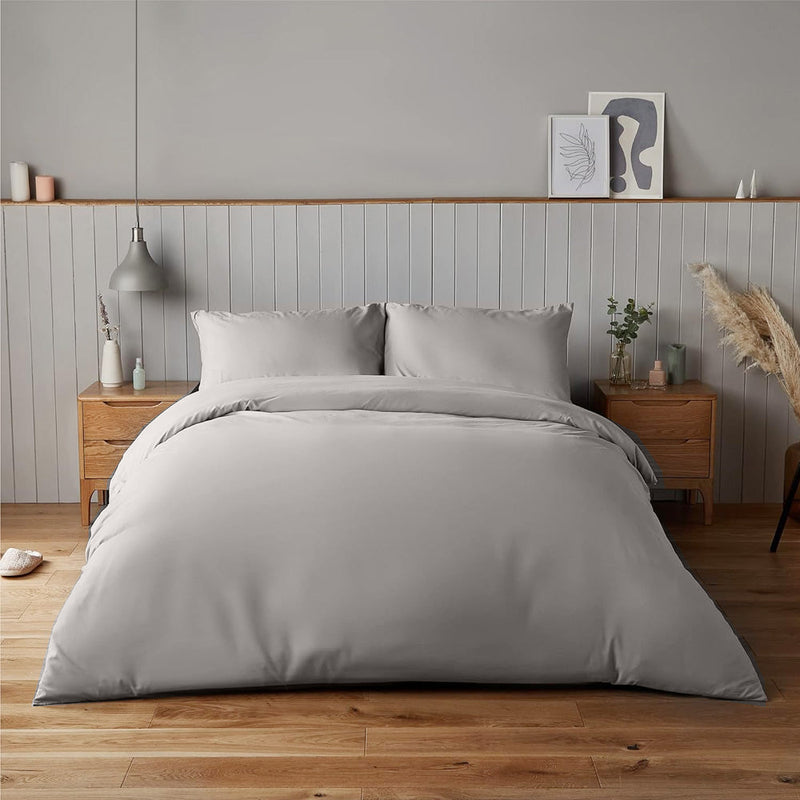 Silentnight Supersoft Duvetset King Size Grey