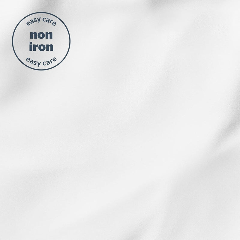 Silentnight Supersoft Fitted Sheet Double Size White