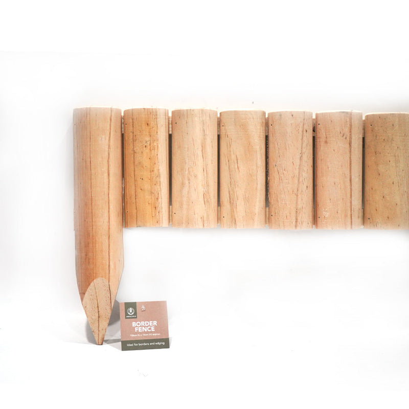 Wood Border Fence