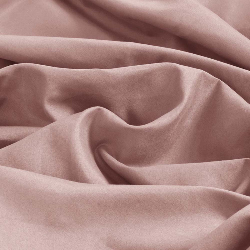 Reversible Duvet Cover Set Blush Pink & Grey Double Size
