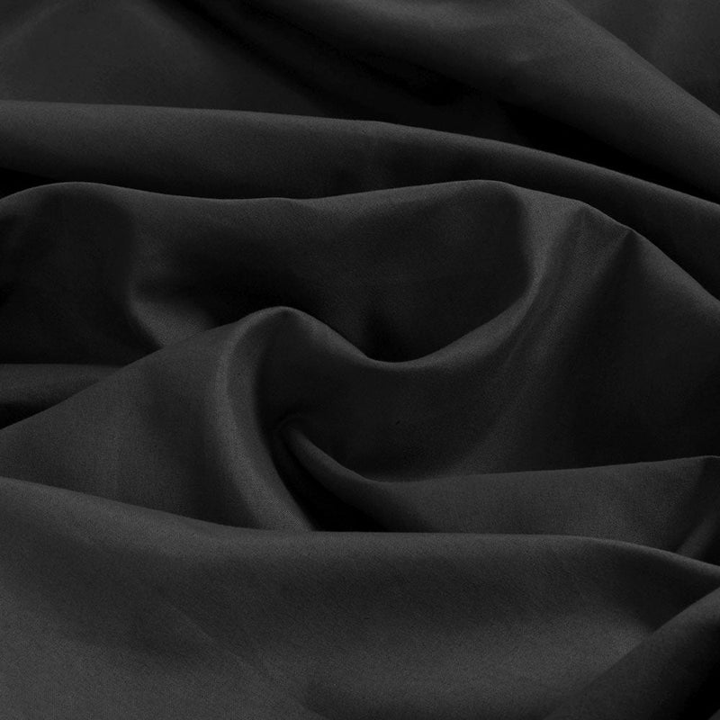 Fitted Bed Sheet Black Double Size