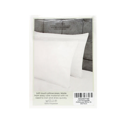 Pillowcase Pair In White