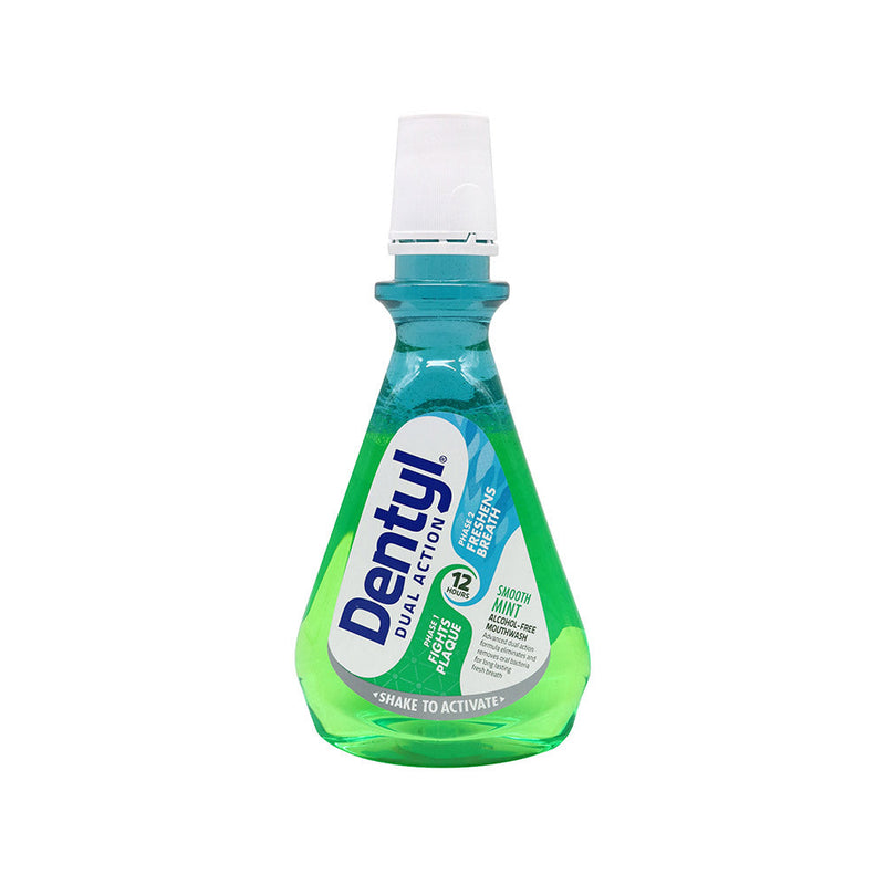 Dentyl Dual Action Smooth Mint Mouthwash 500ML