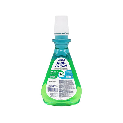 Dentyl Dual Action Smooth Mint Mouthwash 500ML