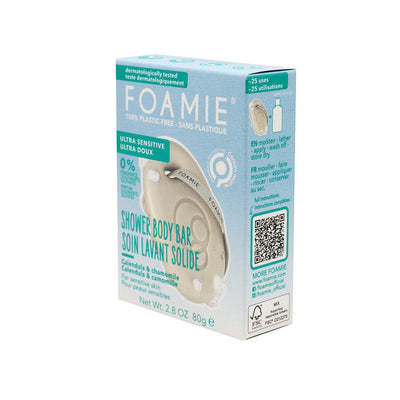 Foamie Shower Body Bar Soft Seduction Ultra Sensitive