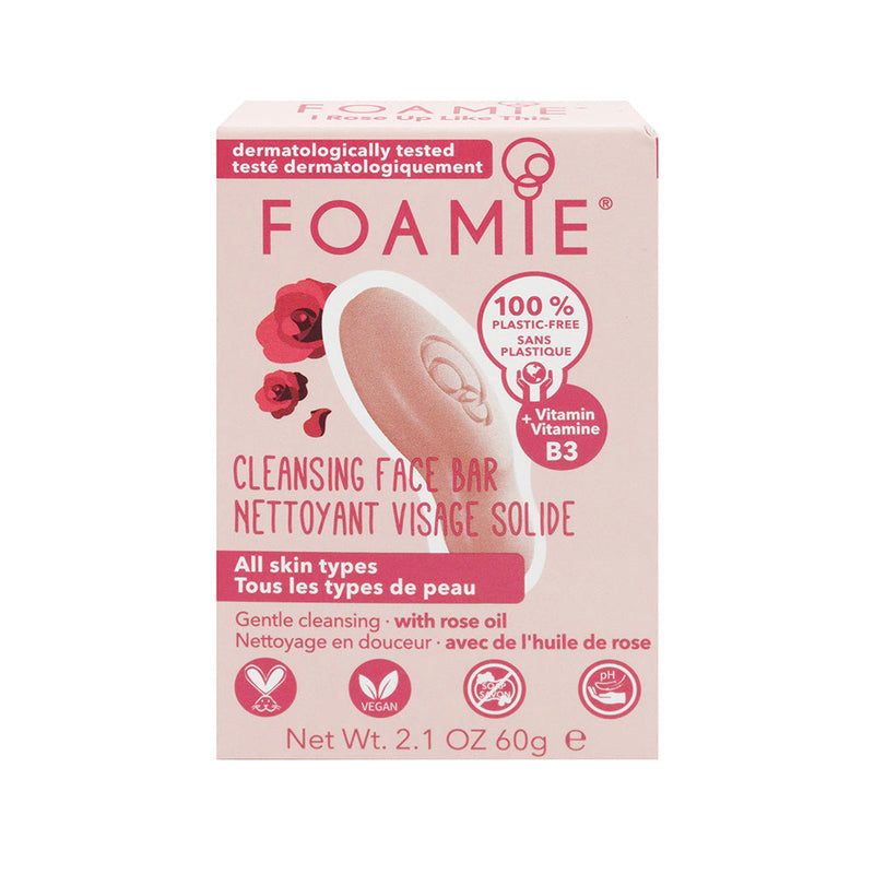 Foamie Cleansing Face Bar with Rose Oil 60g