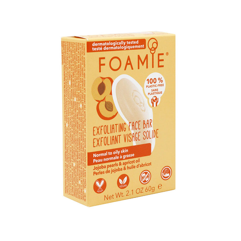Foamie Exfoliating Face Bar Jojoba Pearls & Apricot Oil 60g