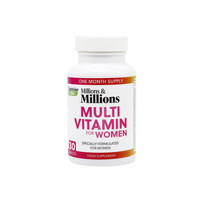 Millions & Millions Multi Vitamin For Women 30 Tablets