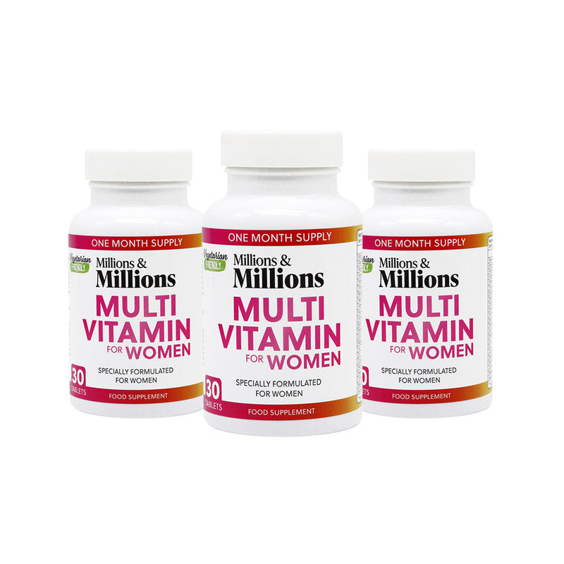 Millions & Millions Multi Vitamin For Women 30 Tablets