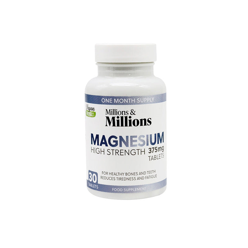 Millions & Millions Magnesium High Strenght 375mg 30 Tablets