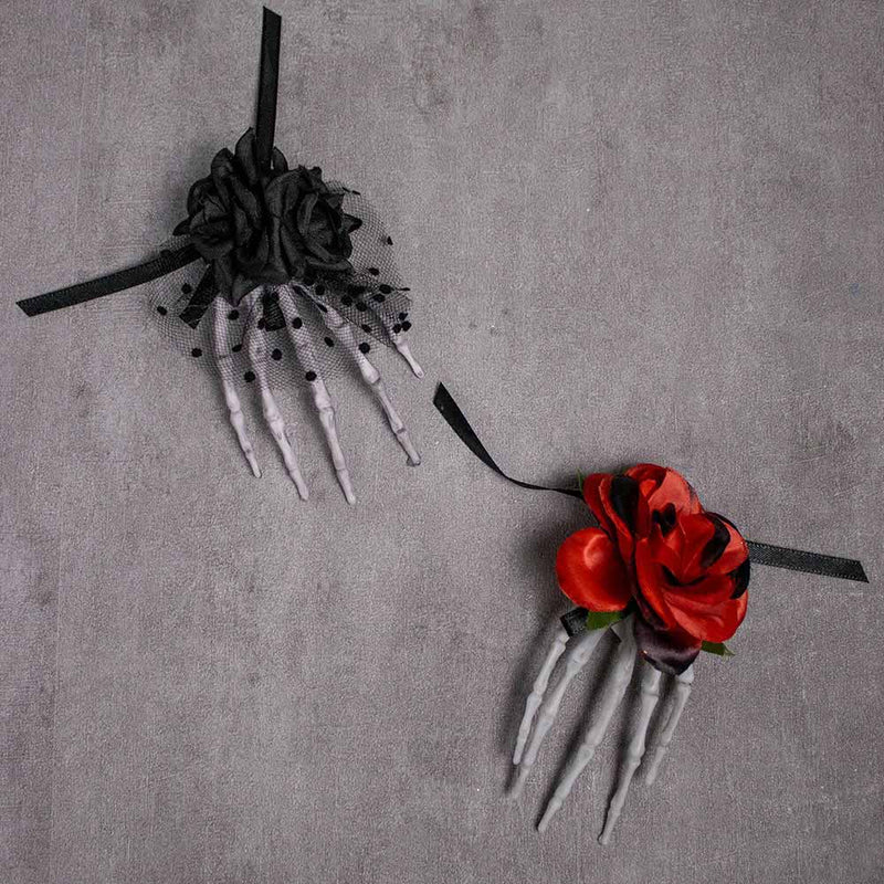 Halloween Skeleton Hand Clip 10.7x6cm