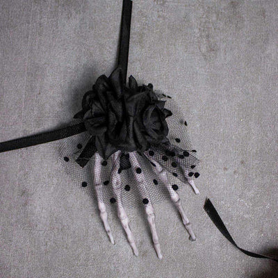 Halloween Skeleton Hand Clip 10.7x6cm