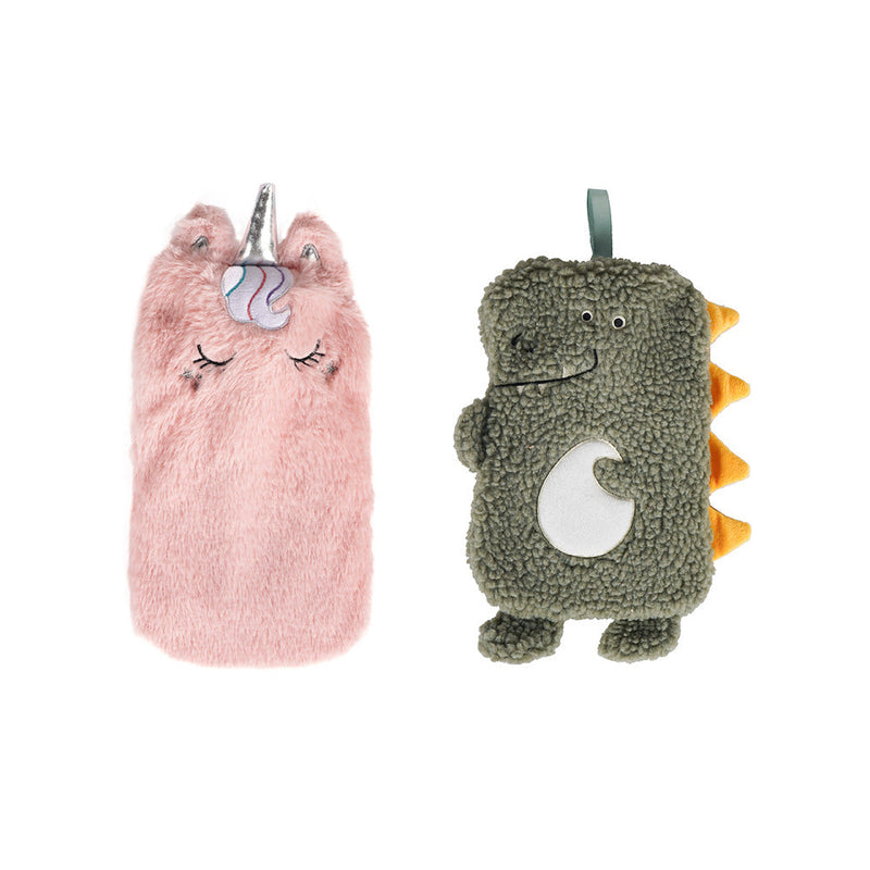 Hot Water Bottle With Plush Cover 500ML