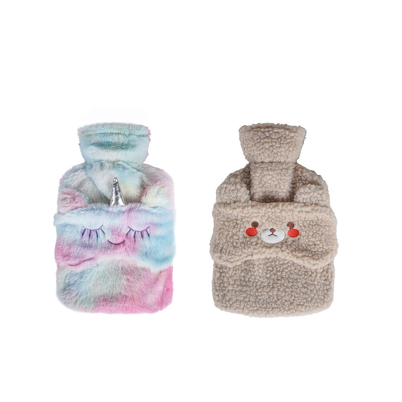 Hot Water Bottle With Eye Mask 1000ML