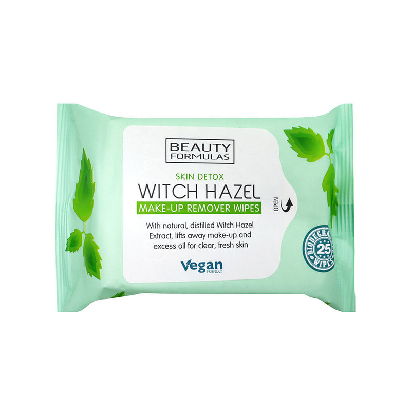 Beauty Formulas Witch Hazel Make-Up Remover Wipes