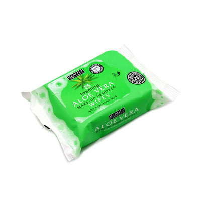Beauty Formulas Aloe Vera Foaming Make-Up Remover Wipes