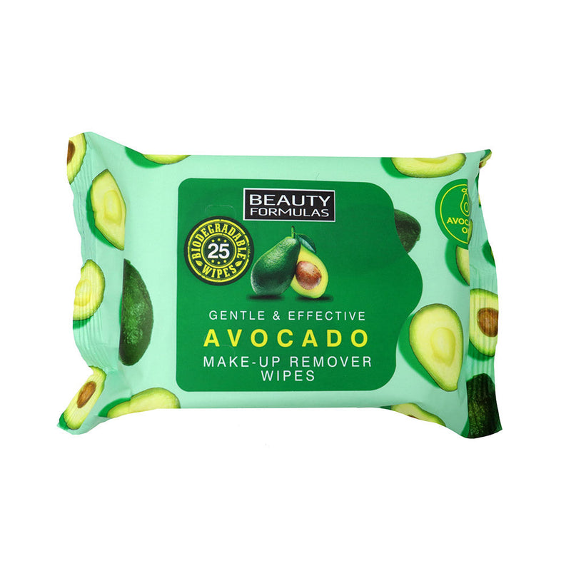 Beauty Formulas Avocado Make-Up Remover Wipes