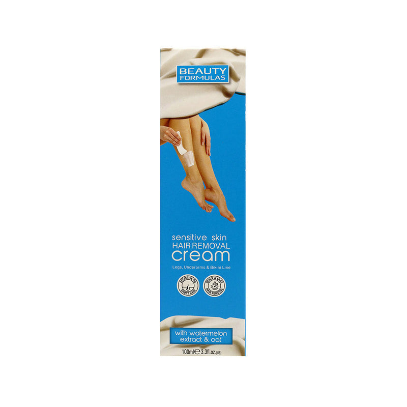 Beauty Formulas Hair Removal Cream Sensitive Skin 100ML