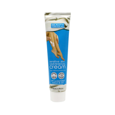 Beauty Formulas Hair Removal Cream Sensitive Skin 100ML